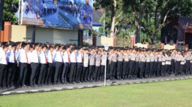 Pimpin Apel Pagi, Kapolda Ucapkan Terima Kasih dan Apresiasi Atas Kinerja Polda Babel

