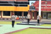 Pimpin Apel Pagi, Wakapolres Babel Sampaikan Hal Ini ke Personel