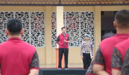 Pimpin Morning Call, Dirnarkoba Apresiasi Kinerja Aparatur dalam Menjalankan Tugasnya