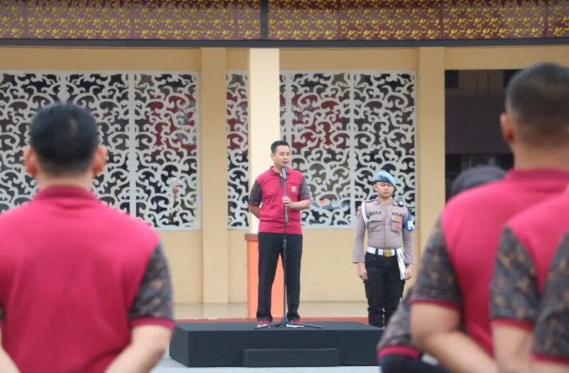 Pimpin Morning Call, Dirnarkoba Apresiasi Kinerja Aparatur dalam Menjalankan Tugasnya

