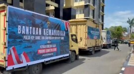 Polda Babel Salurkan Bantuan Logistik ke Sumbar, Irjen Pol. Viktor: Ini bentuk empati dan solidaritas terhadap Polri

