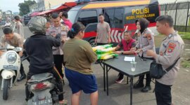 Polri dan Bulog Bersinergi di Pasar Pagi: Gerakan Pangan Murah Polda Babel Stabilkan Harga Beras

