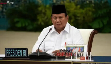 Prabowo Subianto Kantongi Nama Pejabat TNI dan Polri yang Rusak Hutan Sumatra