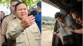 Prabowo minta bantuan di Sumatera, tak lagi dilempar dari helikopter, menggunakan kawat baja yang saling bertautan

