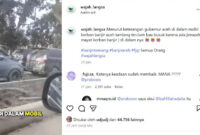 Ratusan mobil berisi jenazah korban banjir di Aceh Tamiang viral, warga menghimbau untuk mengungsi