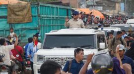 Saat berkunjung ke Langkat, Prabowo mengklaim kondisi pascabencana sudah membaik

