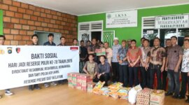 Sambut HUT Ke-78 Penyidikan Polri, Polda Babel Berikan Santunan ke Panti Asuhan Muhammadiyah dan Baiturrahmah Annur

