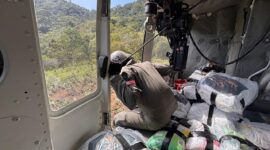 Satgas Kodam I/BB Salurkan Bantuan Kasad ke Desa Terpencil di Tapanuli Utara

