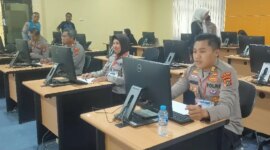 Seleksi Sespimma Ketat: Empat Petugas Ikuti Tes Psikologi

