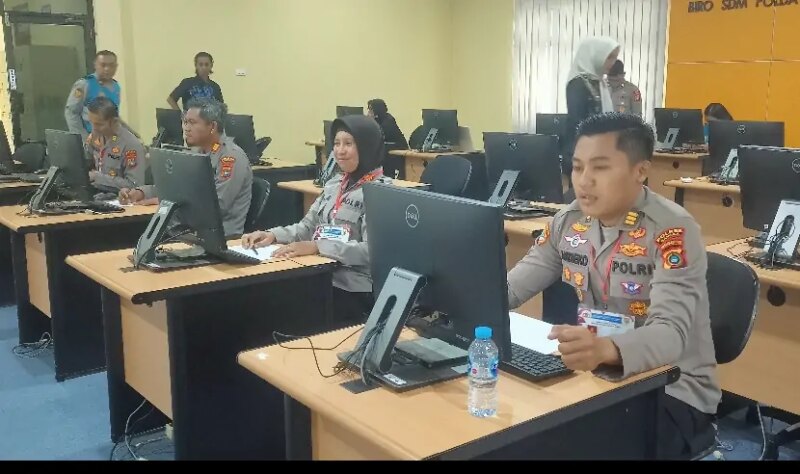 Seleksi Sespimma Ketat: Empat Petugas Ikuti Tes Psikologi

