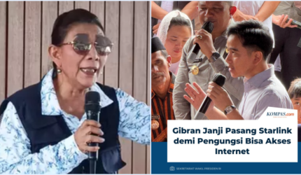 Susi Semprot Gibran Janjikan Starlink untuk Korban Bencana: Harusnya Langsung Bawa!