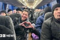 Saksikan: BBC mengabadikan perayaan saat Belarusia membebaskan tahanan politik