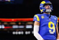 “Dengarkan, hormati semua orang, jangan takut pada siapa pun. Ayo bermain,” kata Rams QB Matthew Stafford setelah kekalahan mereka dari Seahawks. <cite>Gambar Brooke Sutton/Getty</cite>