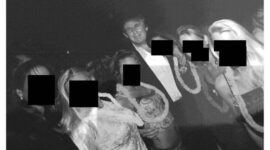 Trump, Clinton, Bill Gates di foto baru

