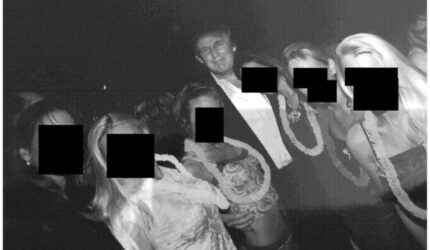 Trump, Clinton, Bill Gates di foto baru