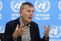 UNRWA: Polisi pendudukan menurunkan bendera PBB dan mengibarkan bendera Israel di atas markas besar badan tersebut di Yerusalem

