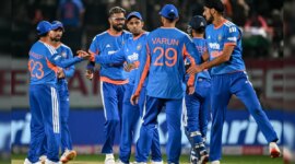 Update Skor Langsung India vs Afrika Selatan, T20I ke-5: Quinton De Kock Dorong India Dengan Langkah Mundur; SA Mencetak 50 Dalam 21 Bola

