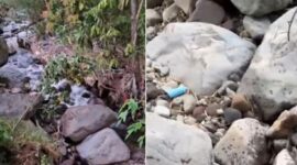 Viral Aliran Air Sungai Hilang di Jorong Gantiang Tanah Datar, Fenomena Apa?

