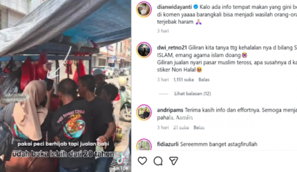 Viral Penjual Mie Babi Pakai Peci dan Jilbab di Bandung, Satpol PP Ambil Tindakan
