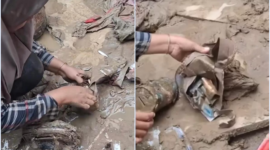 Viral Tabungan Pasutri Haji untuk Korban Banjir Ditemukan Utuh di Tengah Lumpur

