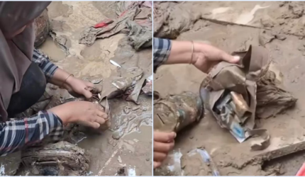 Viral Tabungan Haji Pasutri Korban Banjir Ditemukan Utuh di Tengah Lumpur