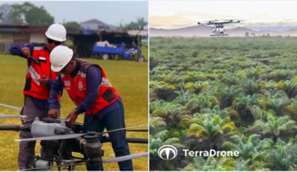 Viral Usai Kebakaran Gedung, Terra Drone Tracks Aktif Memetakan Lahan Sawit di Sumatera
