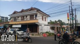 Wujudkan Keselamatan Lalu Lintas, Ditlantas Polres Babel Tingkatkan Titik Kuat di Jam Sibuk

